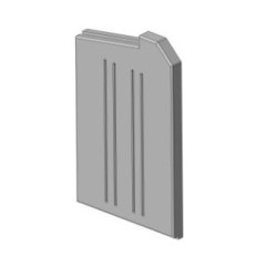 Žárobetonová deska boční, pravá KV IMPRESSION 3g L 83.51.14